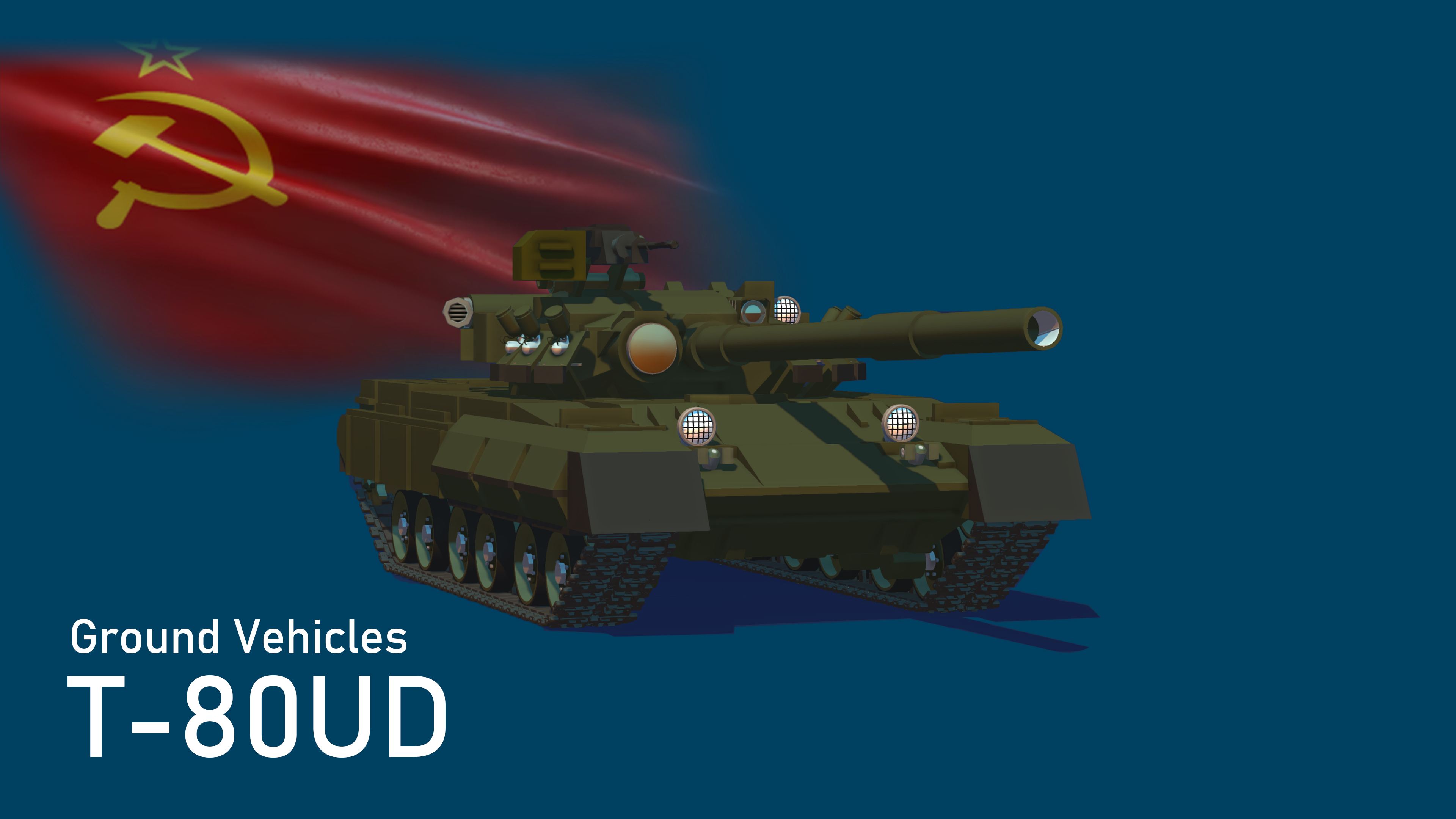 T-80UD MBT (Main Battle Tank)