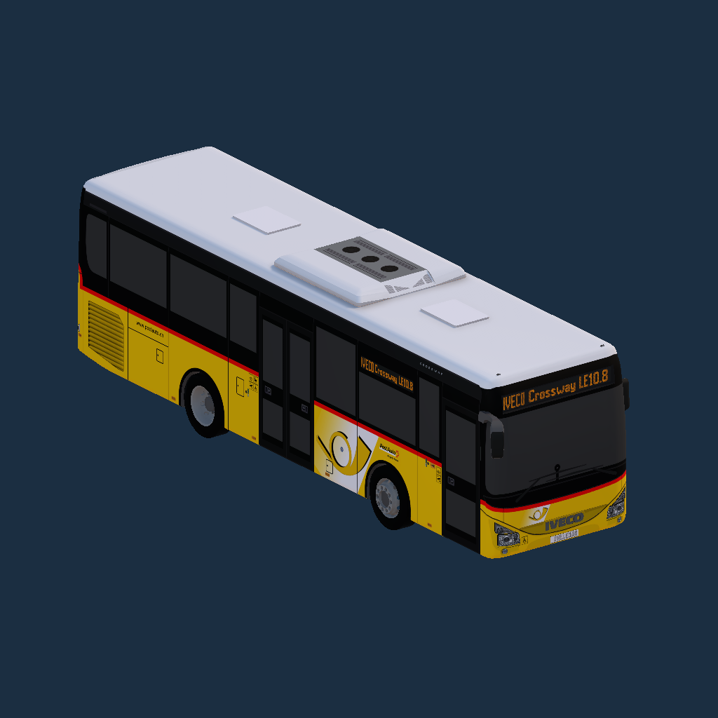 Postauto Schweiz - Iveco Crossway LE 10.8 (AST-1)