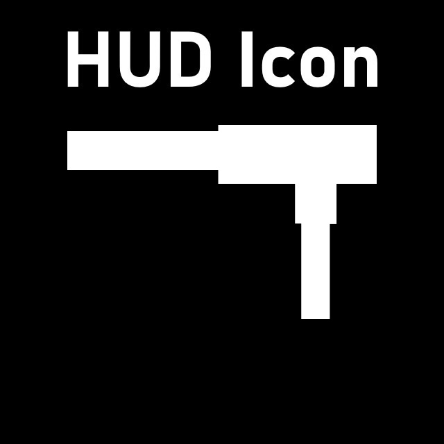 Resident Evil 2 - MAC-11 HUD Icon (Silenced SMG)
