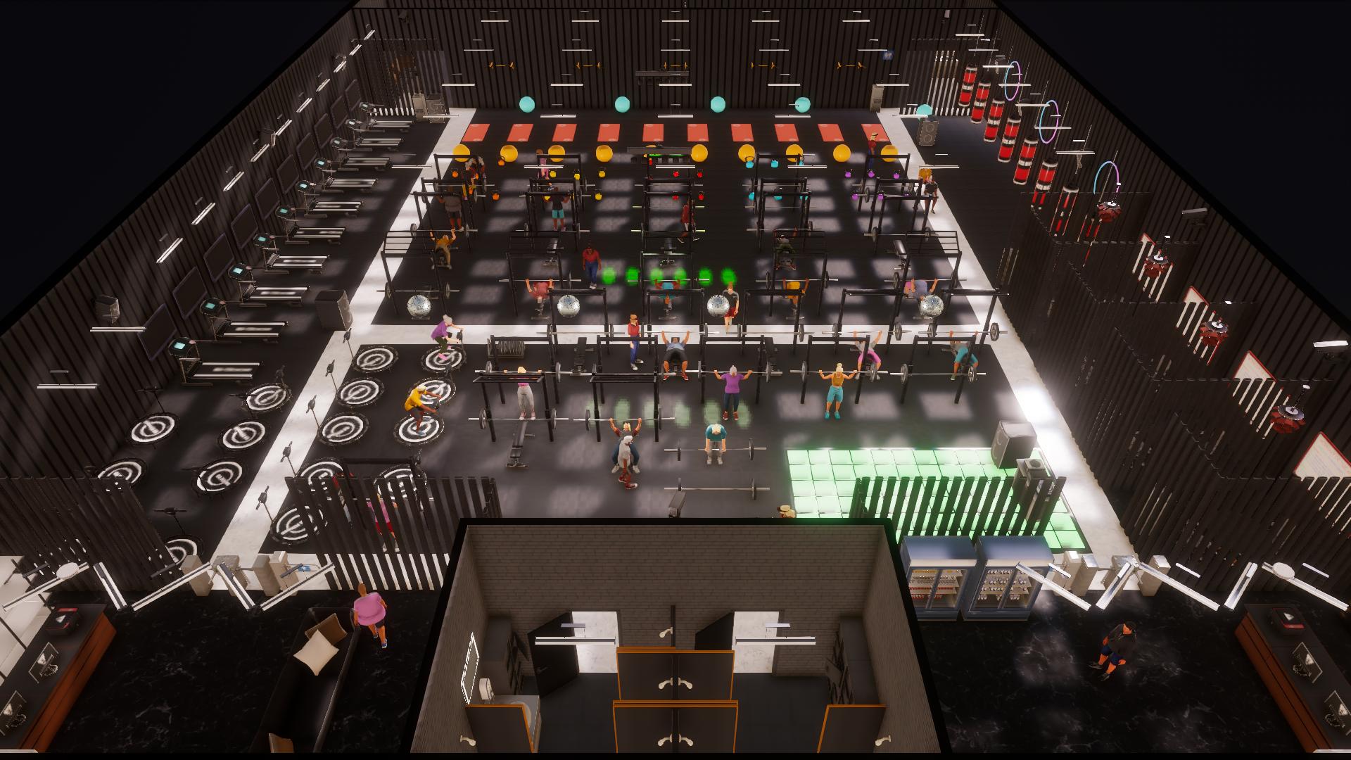 1000m² M1 Fitness RB100 Sec100