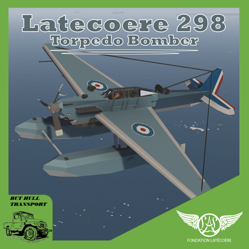 Latecoere 298 WWII torpedo bomber seaplane