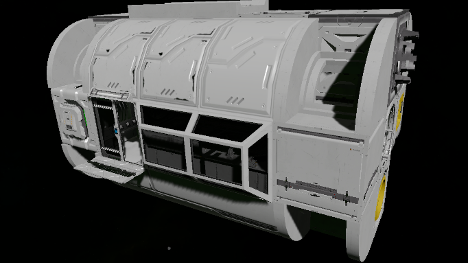 Habitation Container Module Greenhouse Airlock & Lab