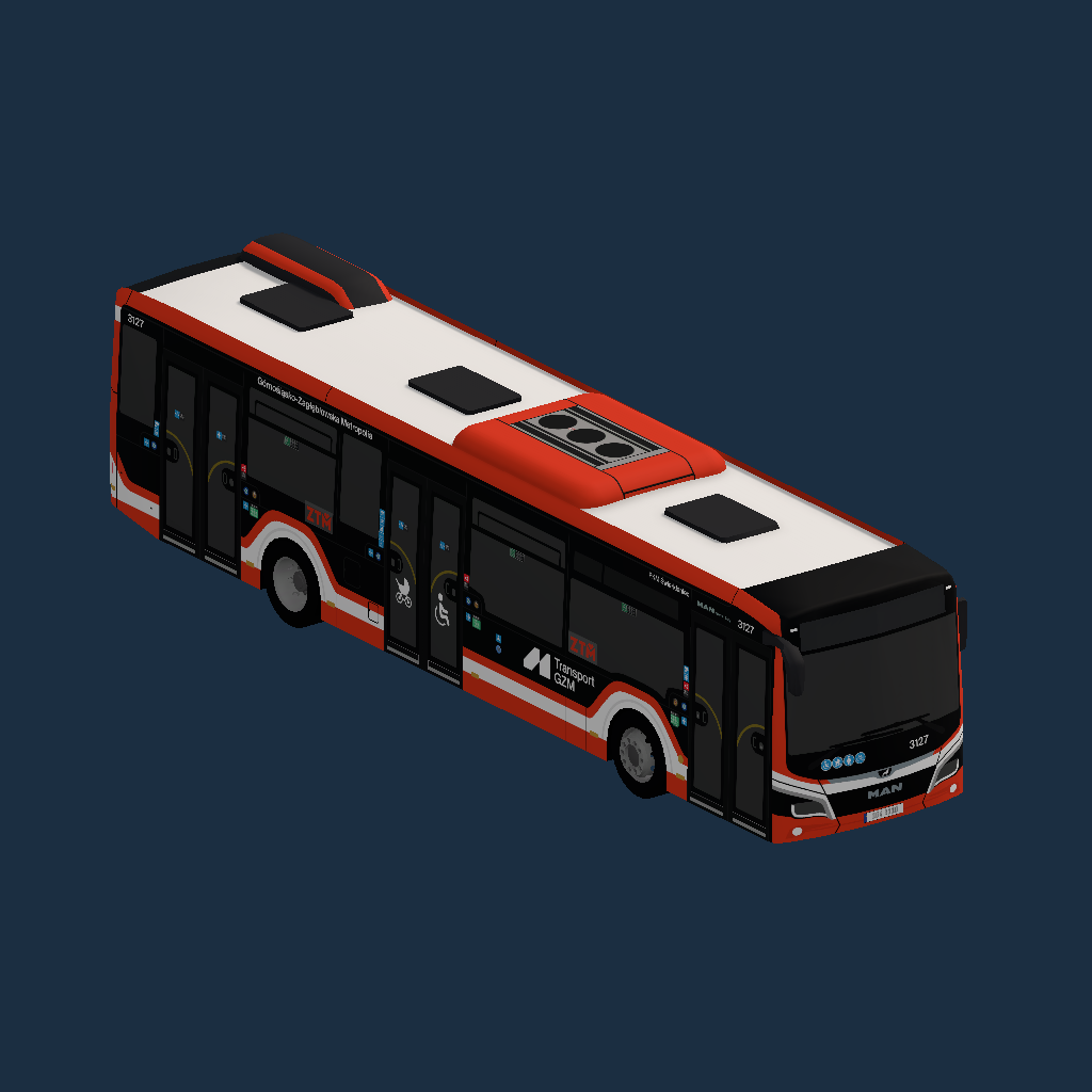 PKM Świerklaniec #3127 - MAN Lion's City 12C