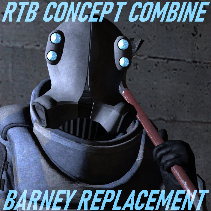 [ REPLACEMENT ] RTB Concept Soldier as Barney.
