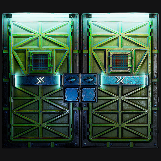 Krolay Double Metal Door