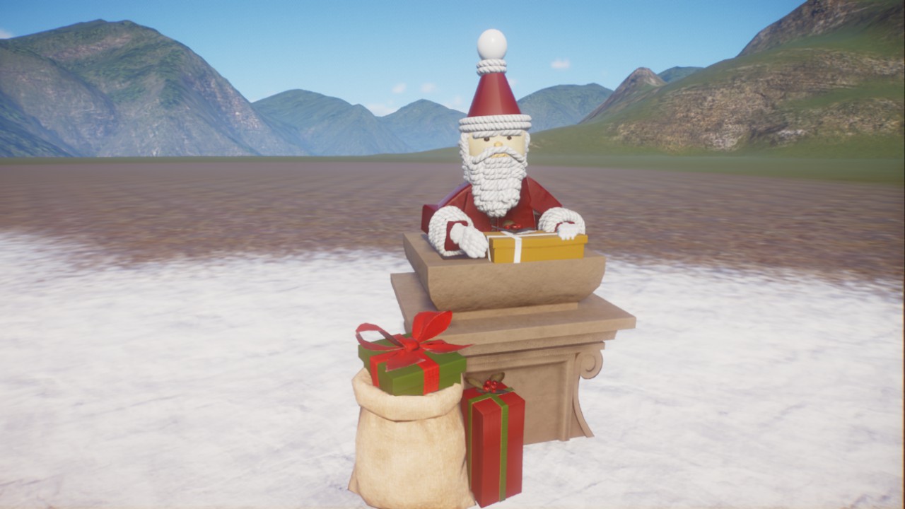 Christmas decoration Santa Claus in the chimney, Weihnachtsdekoration, Santa Clause im Schornstein