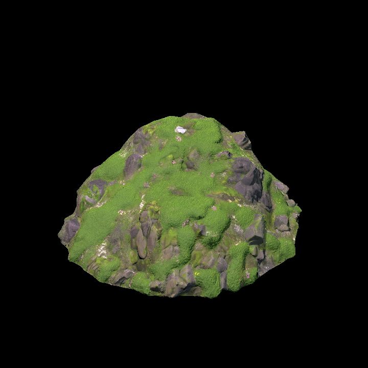 Terrain, Hill, Rock 11
