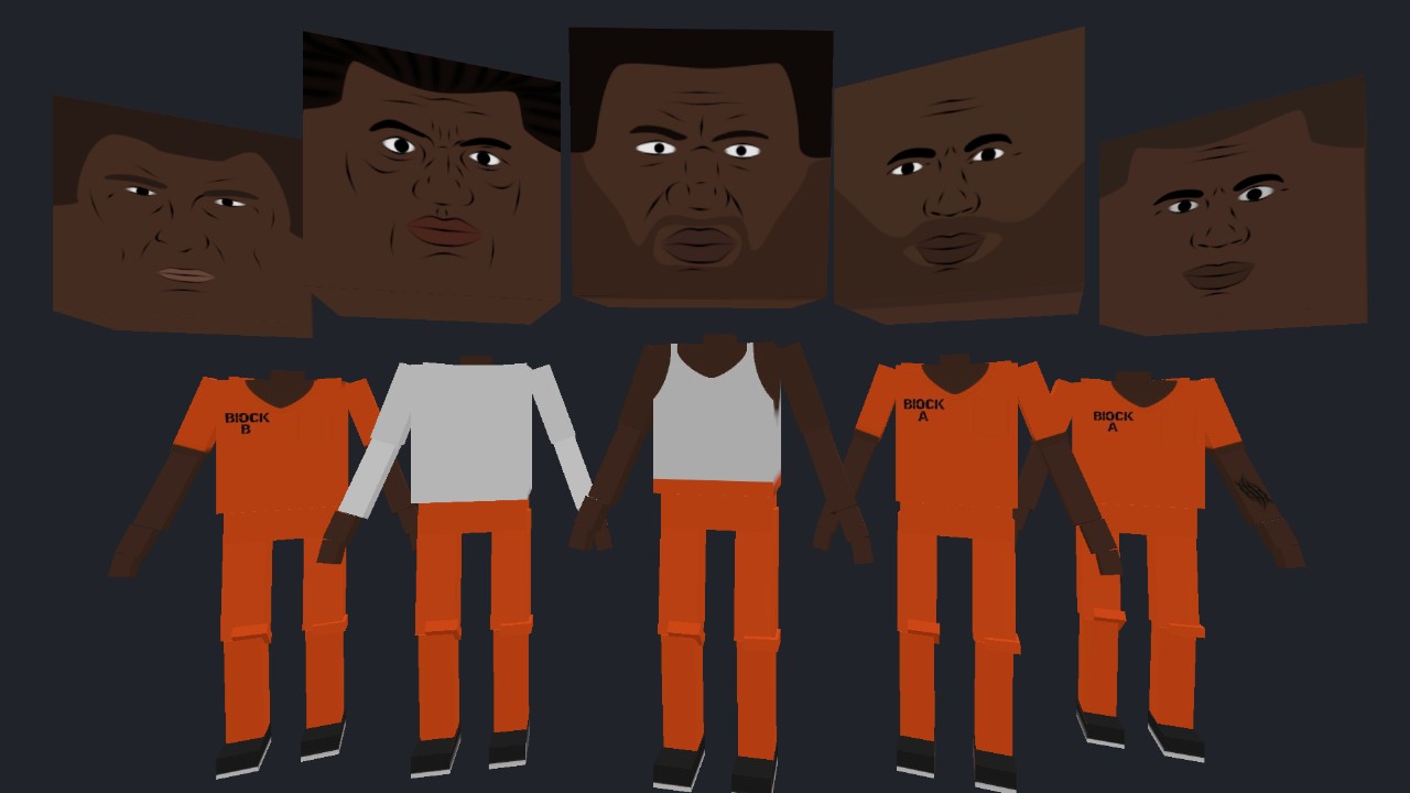 Prisoner (dark skin tone)