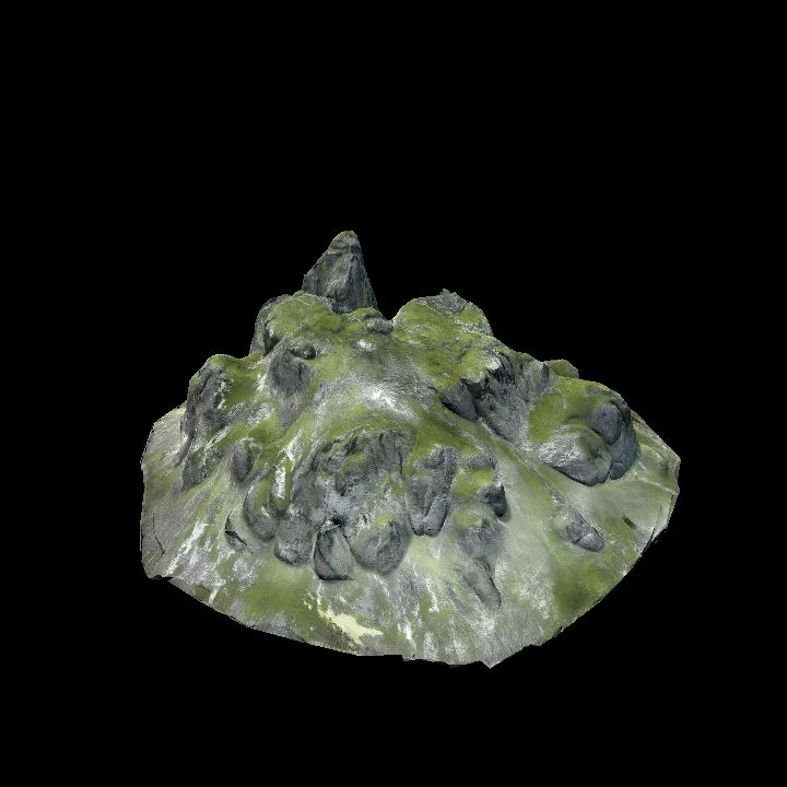 Terrain, Hill, Rock 10