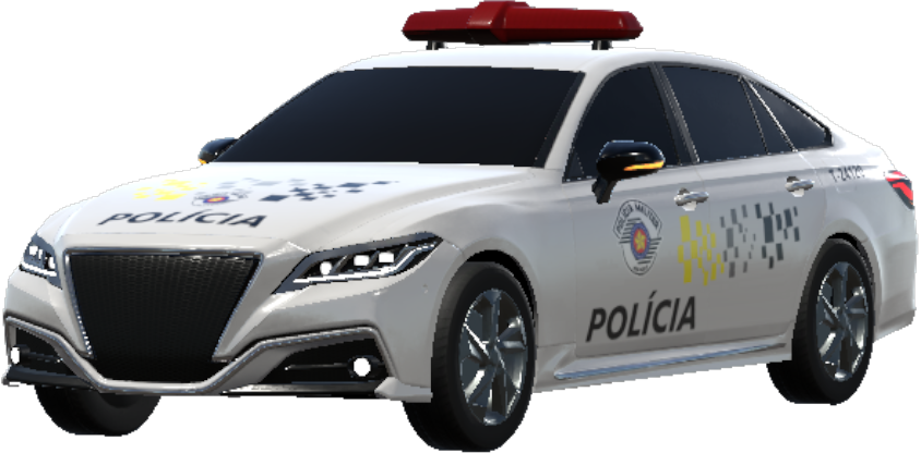 Brazil Koi BPTran Police Car - PMESP