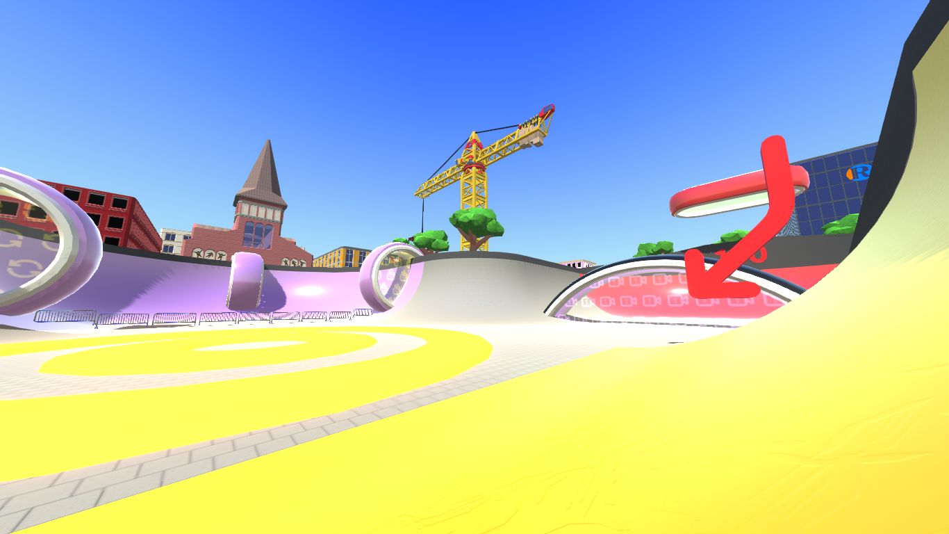 Skate Speed racetrack (0:35 min)