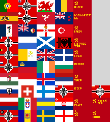 Europe Flags 1941