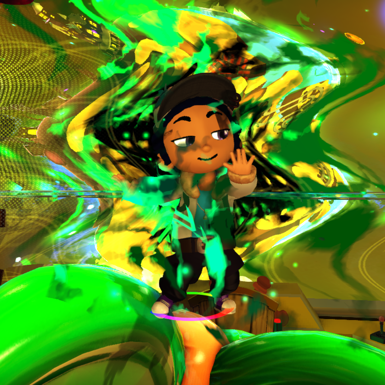 Rift collapse dye