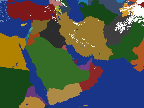 Middle East Map [Fixed]