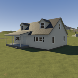 1950s 4 bedroom prefab house (unfurnished)