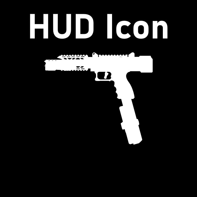 Resident Evil Requiem - Freya's Needle HUD Icon (Silenced SMG)
