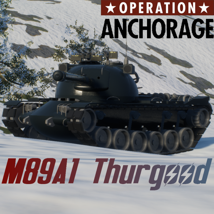 G.A.R.I.E Motors Medium Tank 27 B1 (GM-MT-27B1) "M89A1 Thurgood"