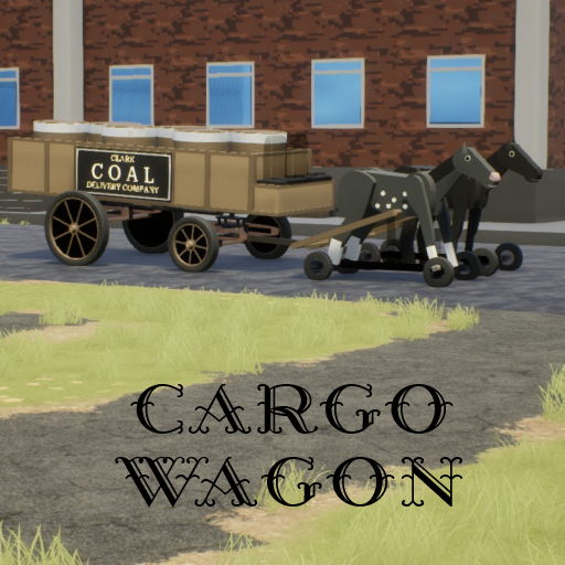 1860 cargo wagon clark