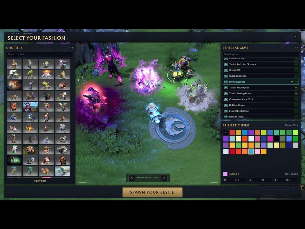 DOTA Showroom