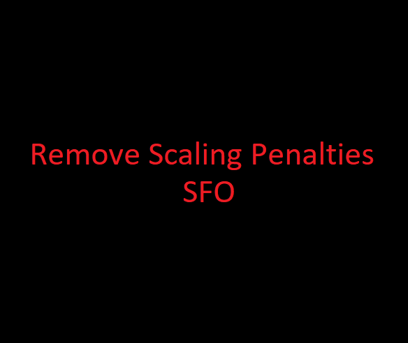 Remove SFO Scaling Penalties - Lord Recruit Cost/Factionwide Upkeep