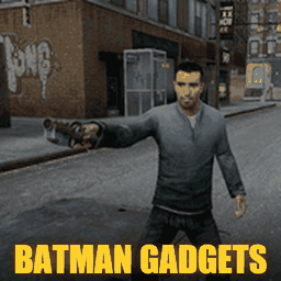 Batman Gadgets - Grapple Gun, Taser, Batarang, Clamp Grenade