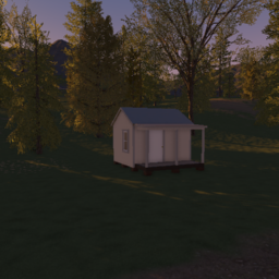 1900's-1940's 1 room cabin (unfurnished)
