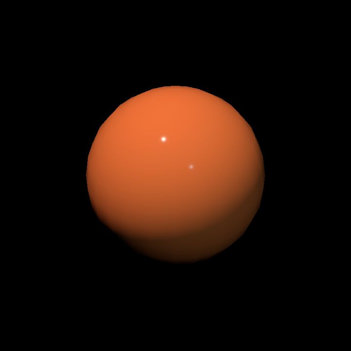 Snooker Ball: Orange