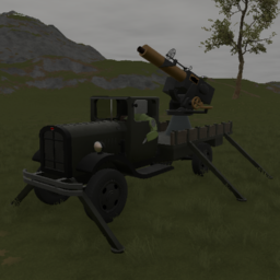 1930 Rampage Model MT BRAF W/ QF1 AA Gun