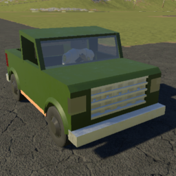 Buildable Pickup Truck (low brick)