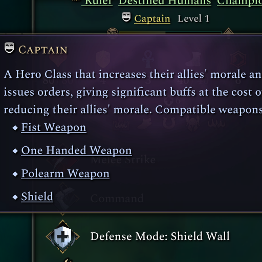 Kaige's Classes - Captain