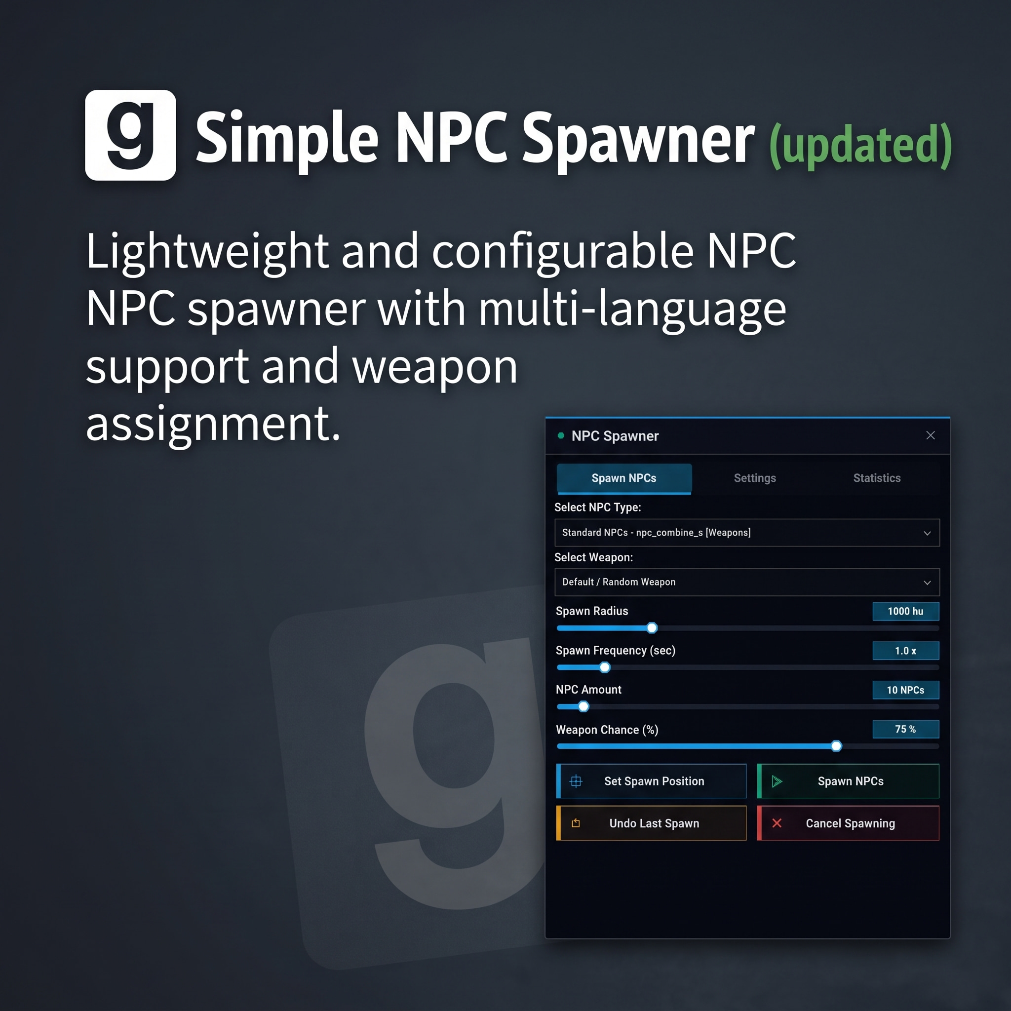 Simple NPC Spawner (updated)