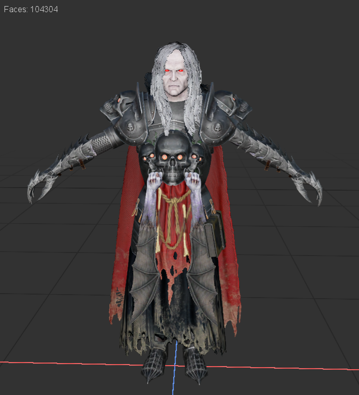 Mannfred Reskin Red Eyes - MM
