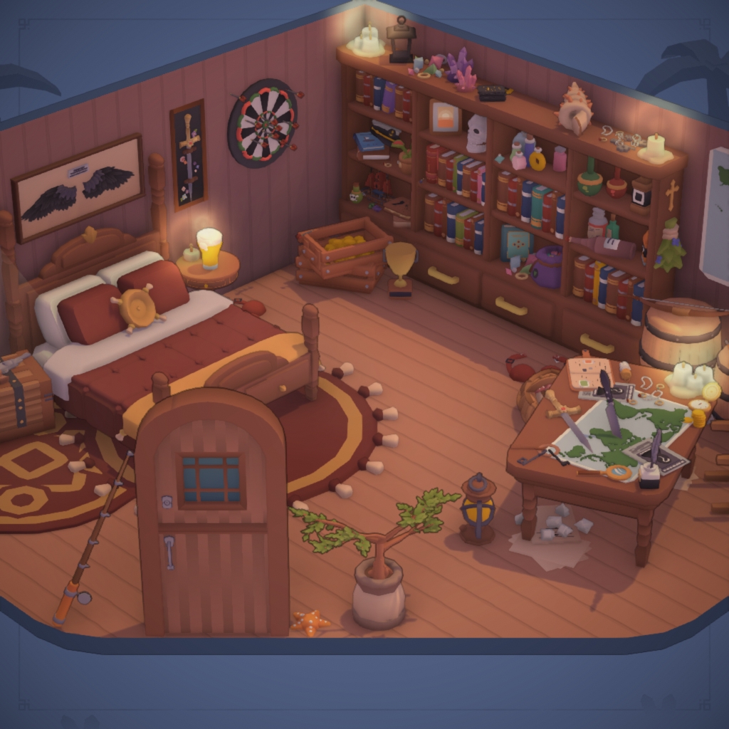 Pirates room preview