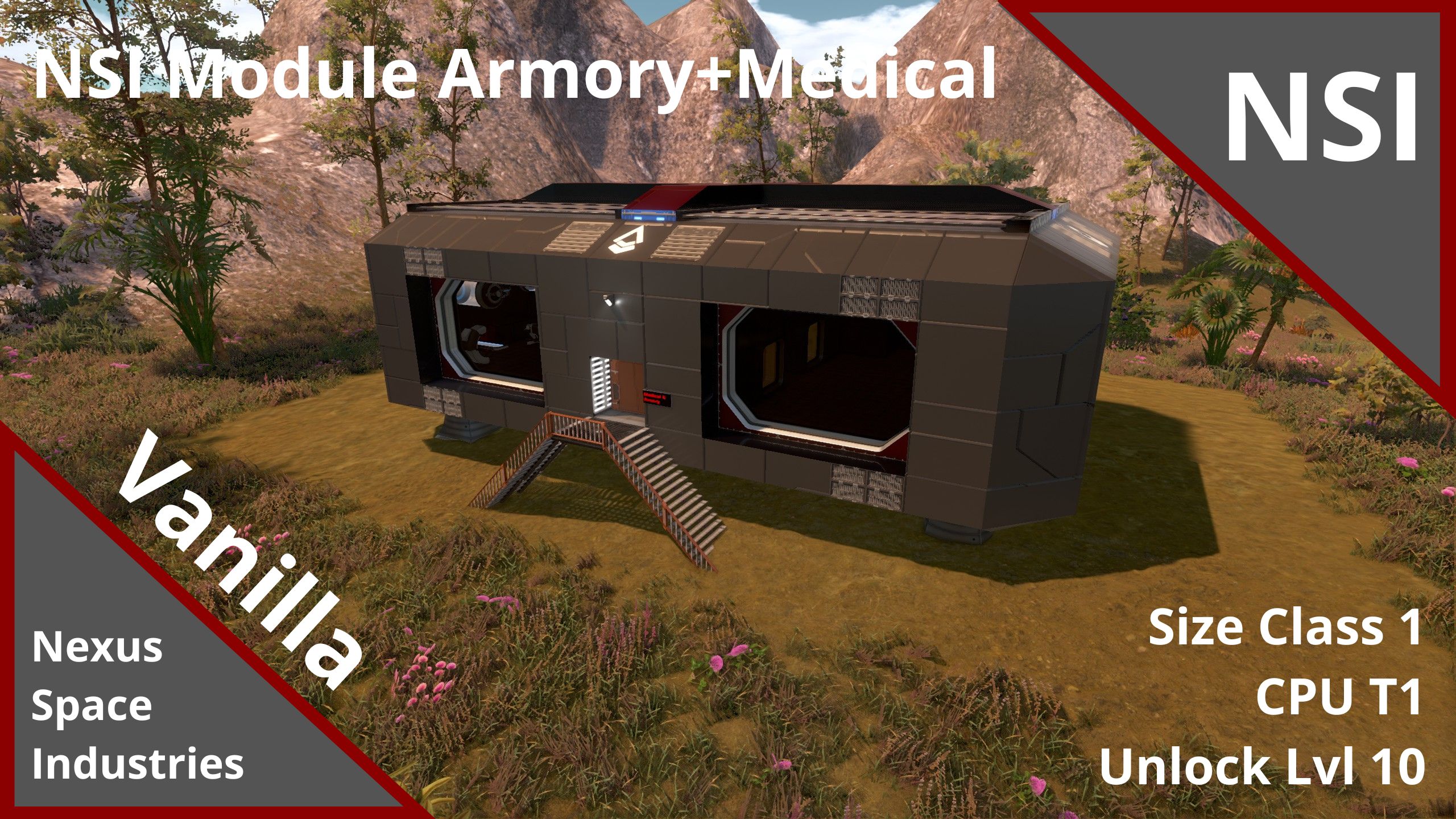 NSI Module Armory+Medical (Vanilla)