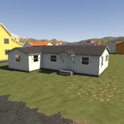1950s 3 bedroom prefab house (unfurnished)