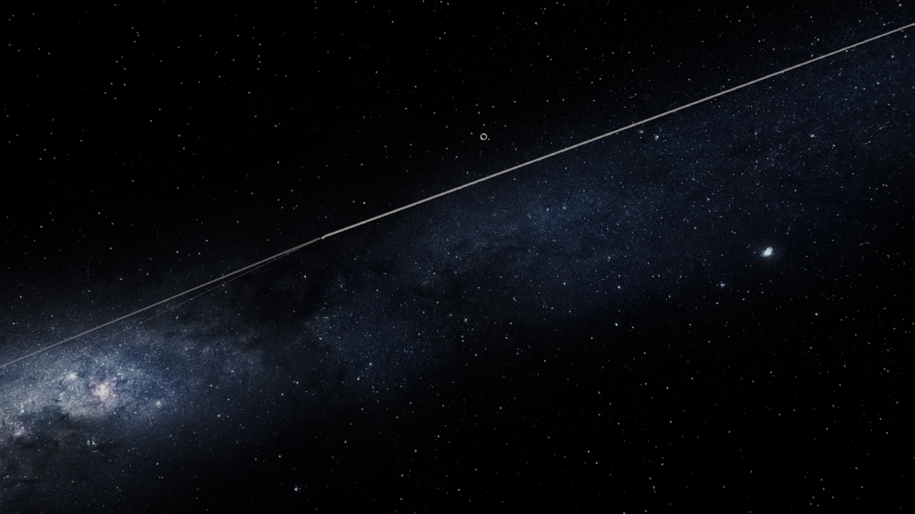 the solar system but all the planets are gone
