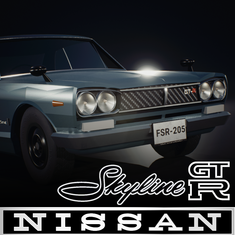 1972 Nissan Skyline KPGC10 2000 GT-R 'Hakosuka'