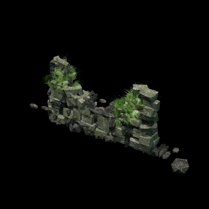 Jungle Ruins - Wall 6 B
