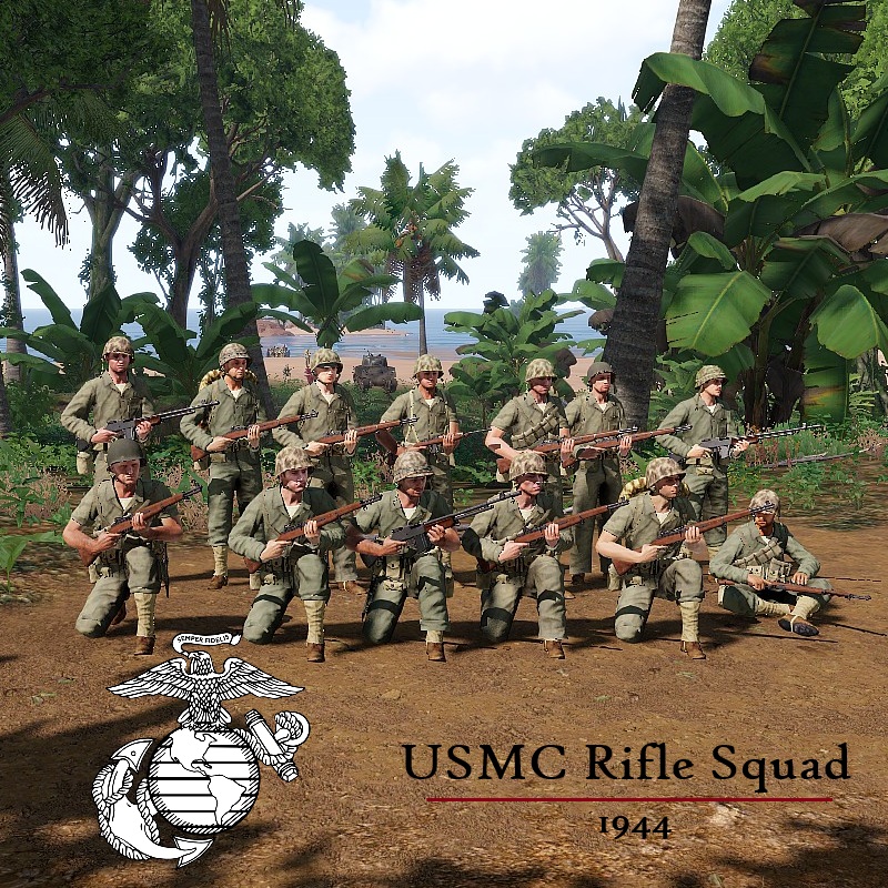 USMC Rifle Squad 1944 preview