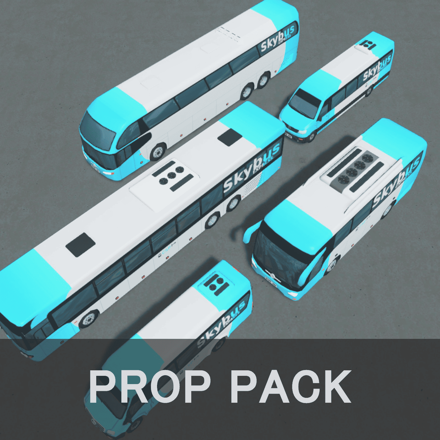 Intercity Buses (CSPT) - Prop Pack