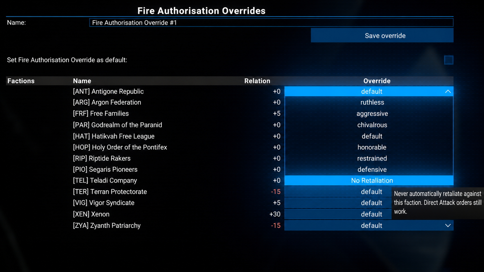 No Retaliation Rules preview