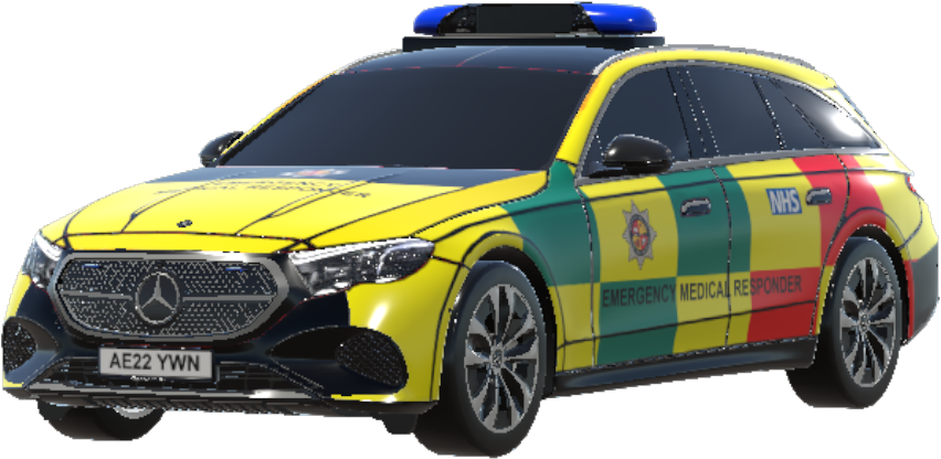Bedfordshire Medical ERV Mercedes Benz