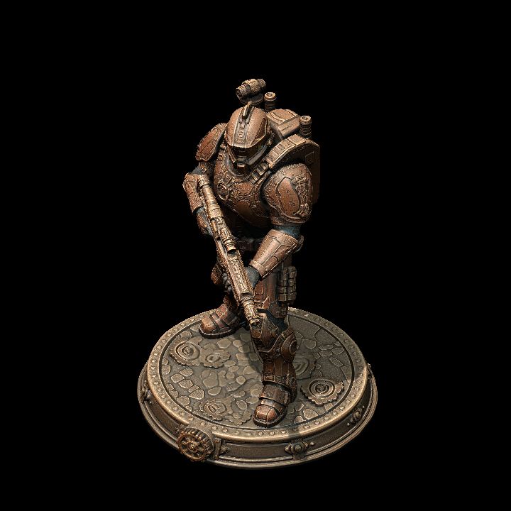 Auric Steampunk Super Soldier