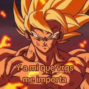 Y a mi que vrgs me Importa