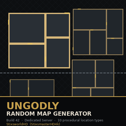 Ungodly Random Map Generator [B42] [MP]