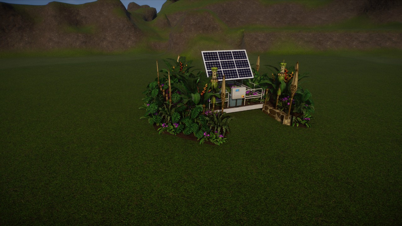 Tropical Party Solar Array