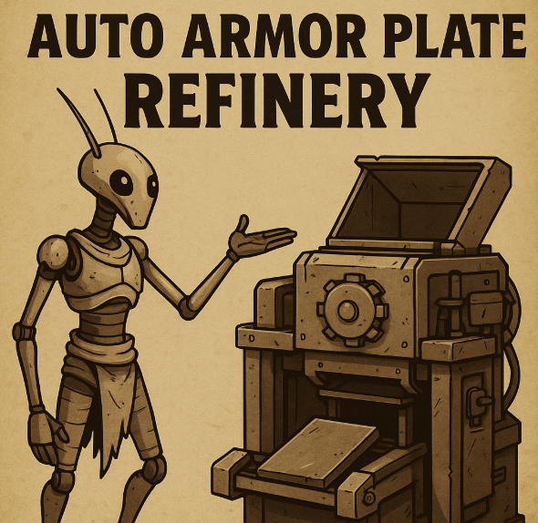 金属装甲板冶炼机 Auto Armor Plate Refinery