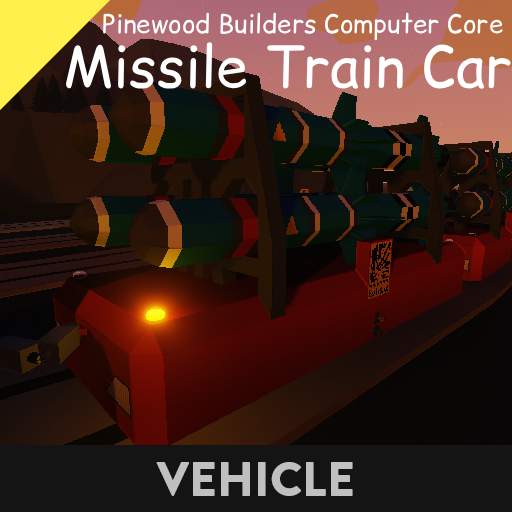 Missile Train Car - PBCC Recreations