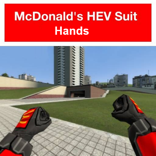 McDonald's H.E.V Suit Hands