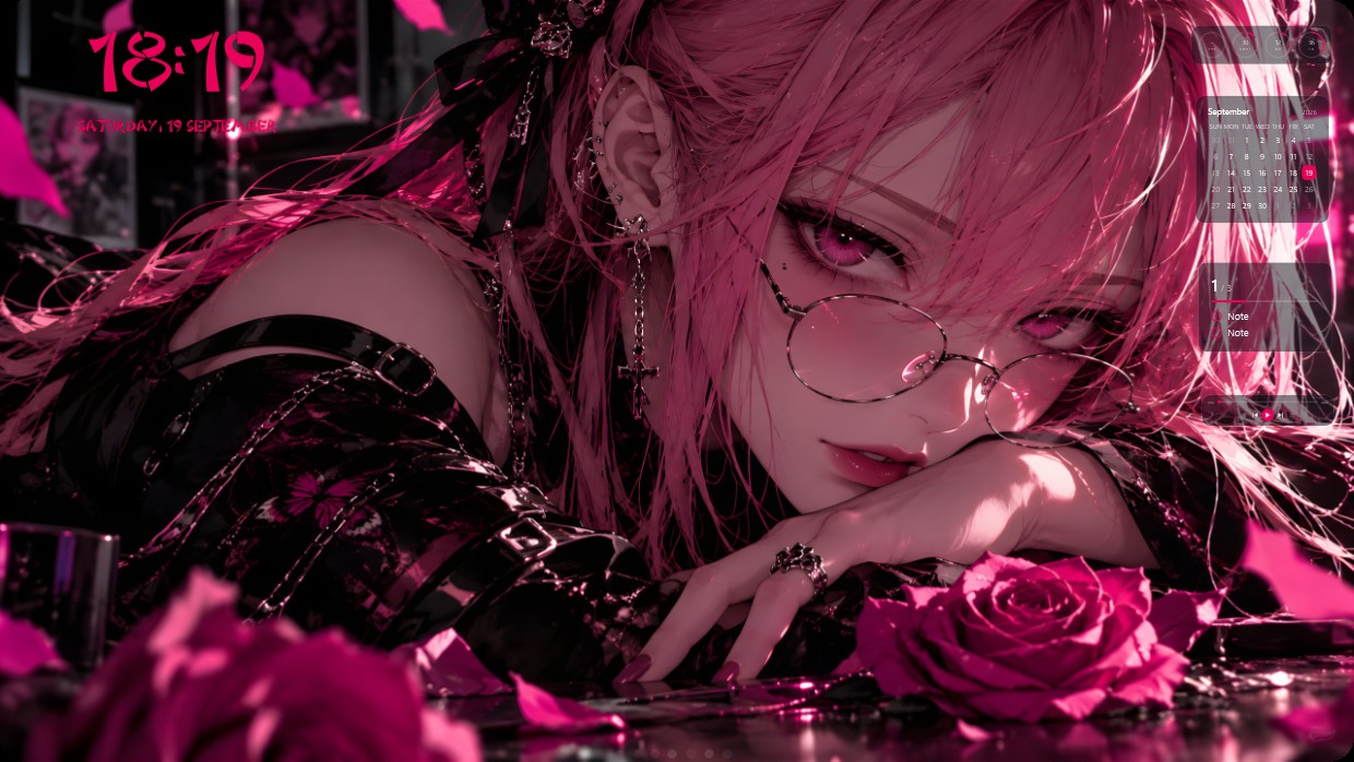 Anime Pink Chill